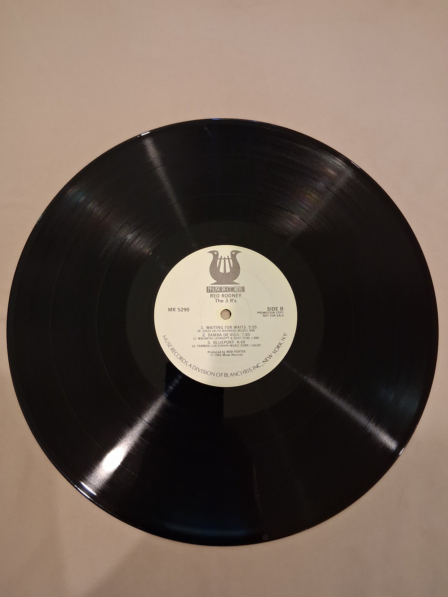 Red Rodney / Richie Cole / Ricky Ford – The 3 R's