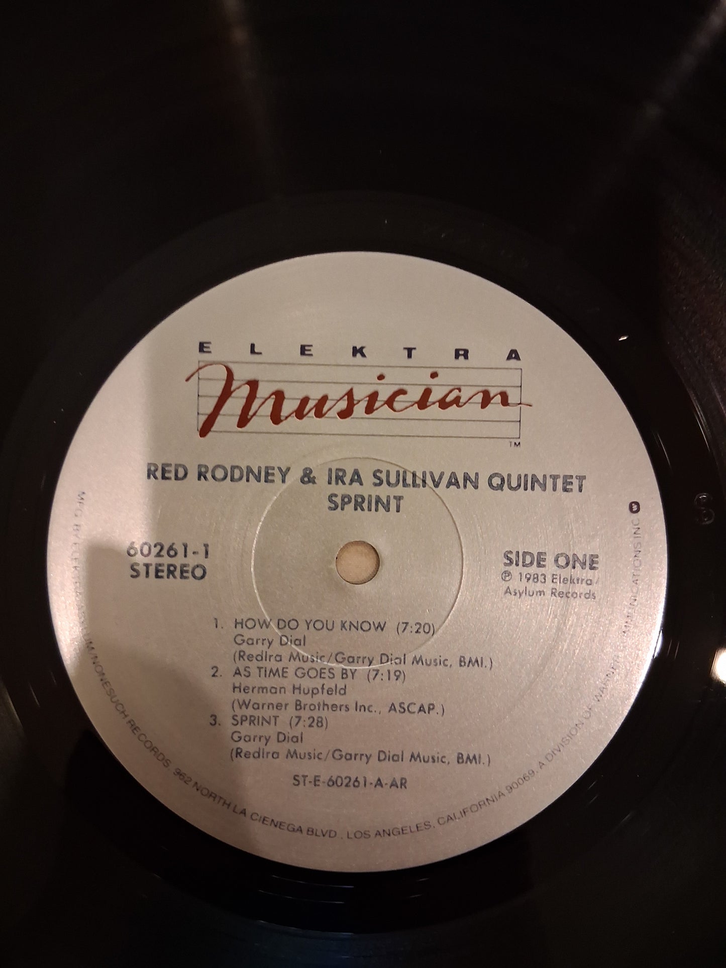 Red Rodney And Ira Sullivan Quintet – Sprint