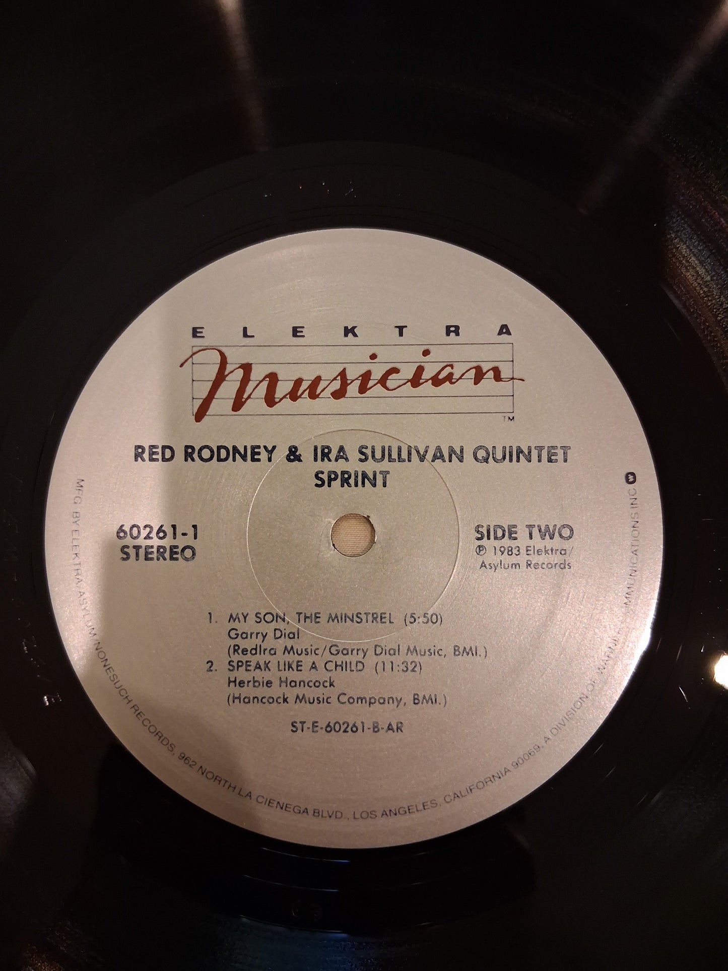 Red Rodney And Ira Sullivan Quintet – Sprint