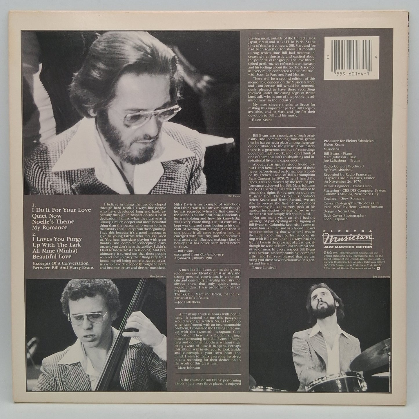 Bill Evans – The Paris Concert (Edition One)