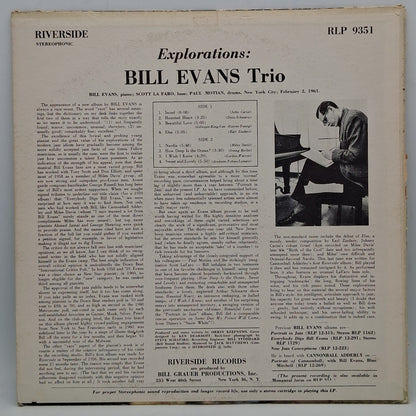 Bill Evans Trio – Explorations