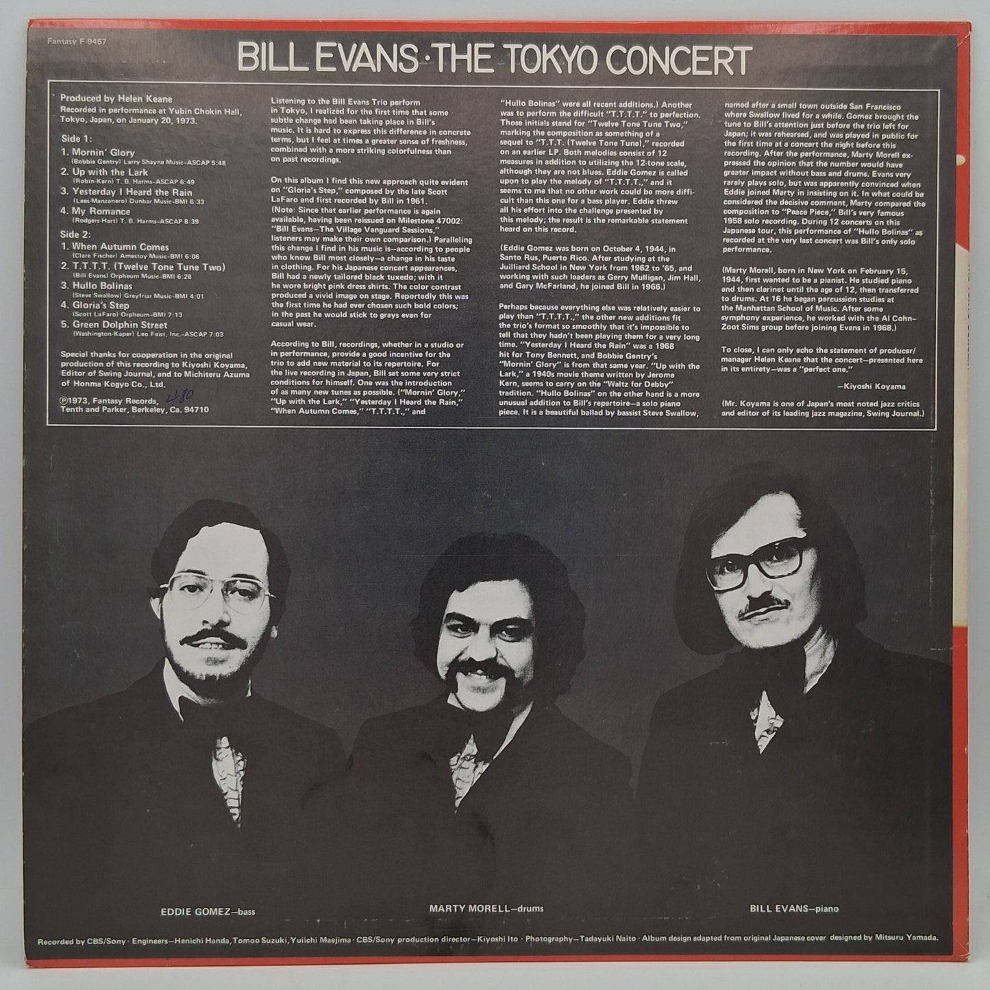 Bill Evans – The Tokyo Concert