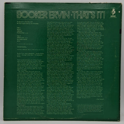 Booker Ervin – That's It!
