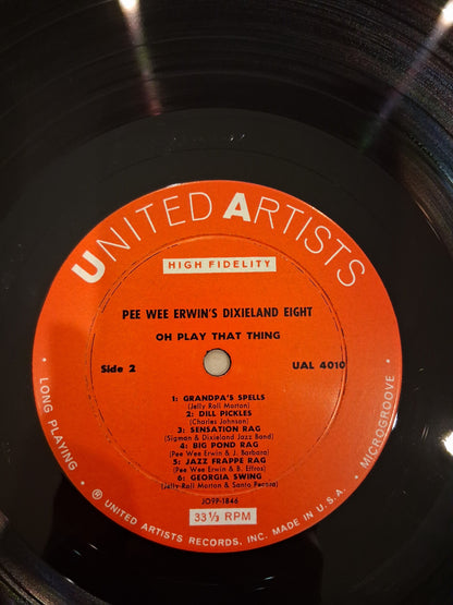 Pee Wee Erwin's Dixieland Eight – Oh Play That Thing!
