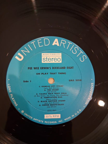 Pee Wee Erwin's Dixieland Eight – Oh Play That Thing!