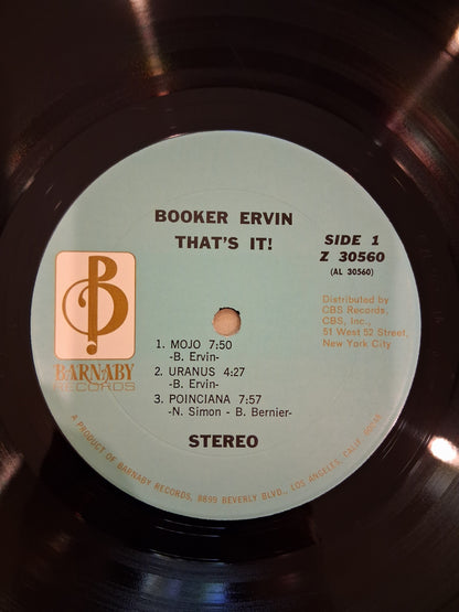 Booker Ervin – That's It!