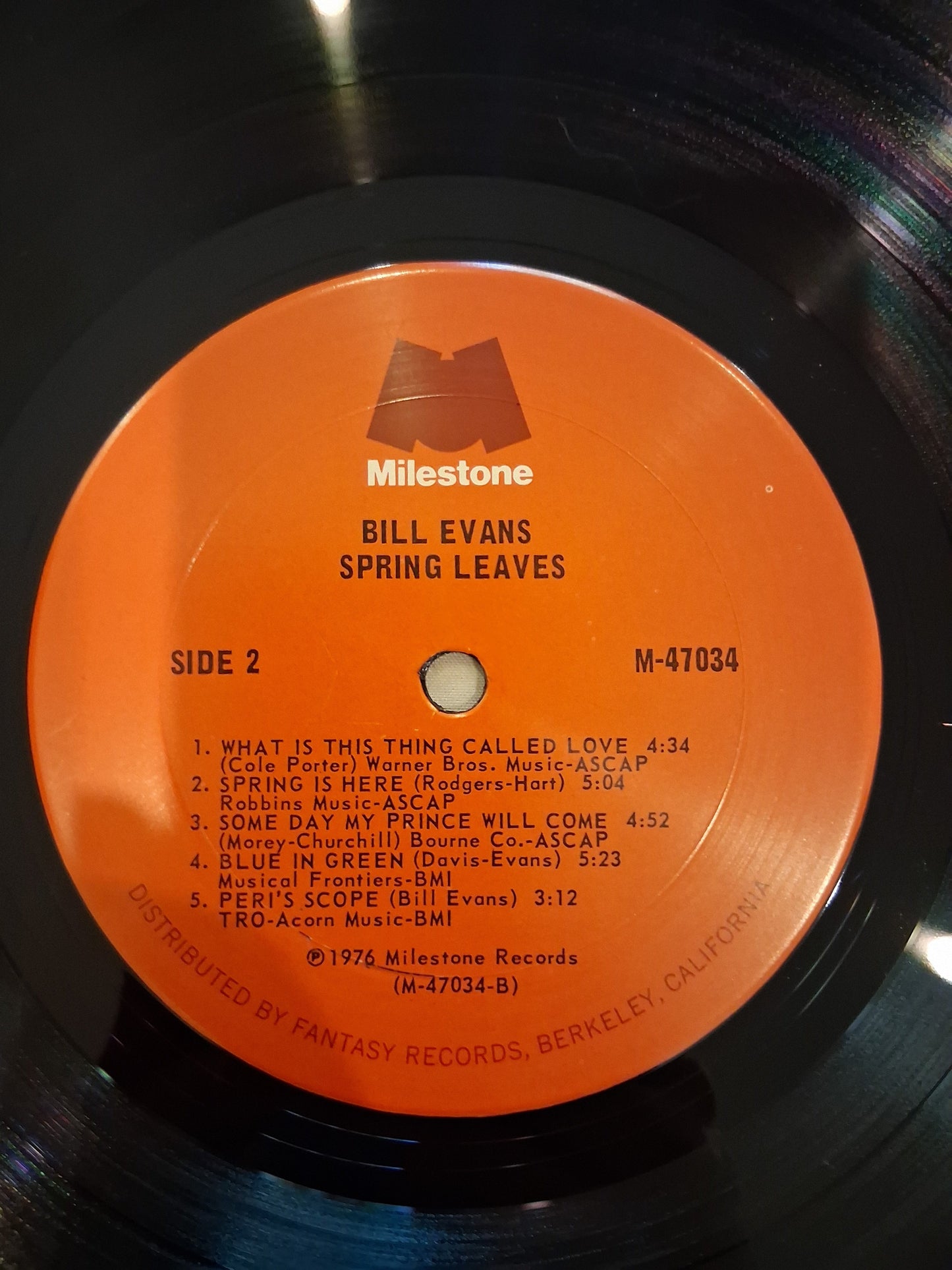 Bill Evans – Spring Leaves