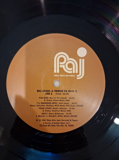 Various – Bill Evans ~ A Tribute