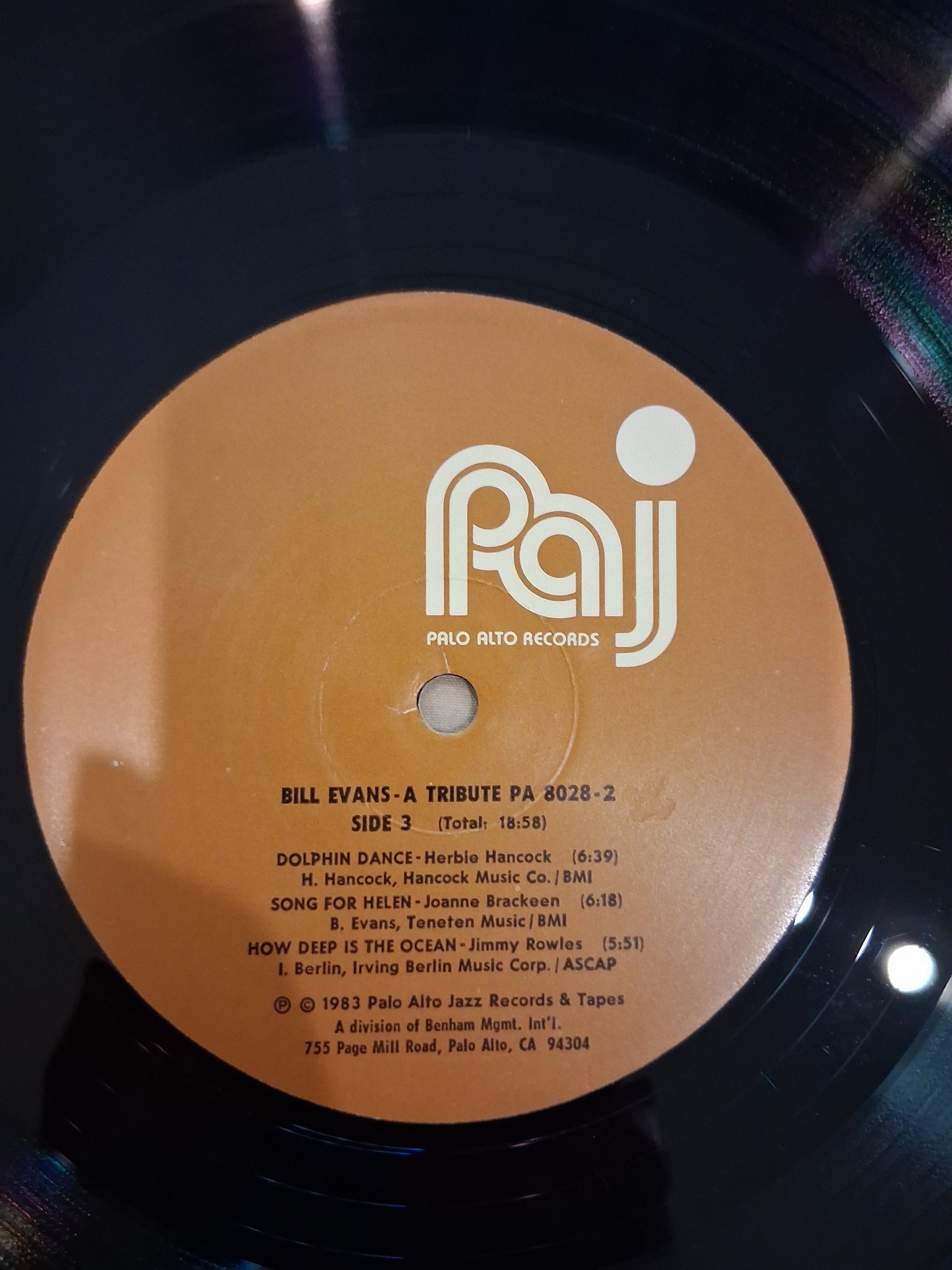 Various – Bill Evans ~ A Tribute
