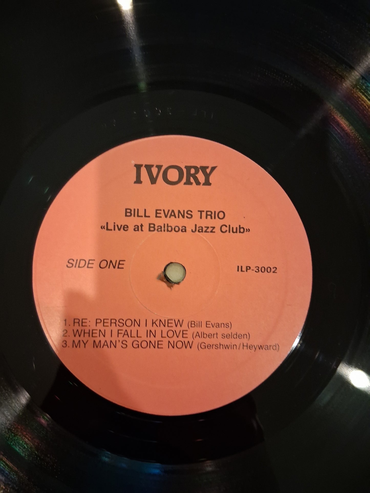 Bill Evans Trio – Live At Balboa Jazz Club Vol. 3