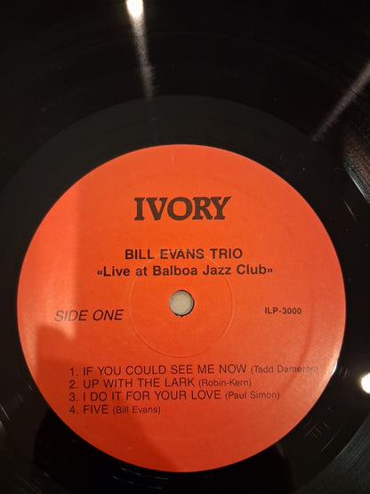 Bill Evans Trio – Live At Balboa Jazz Club Vol. 1