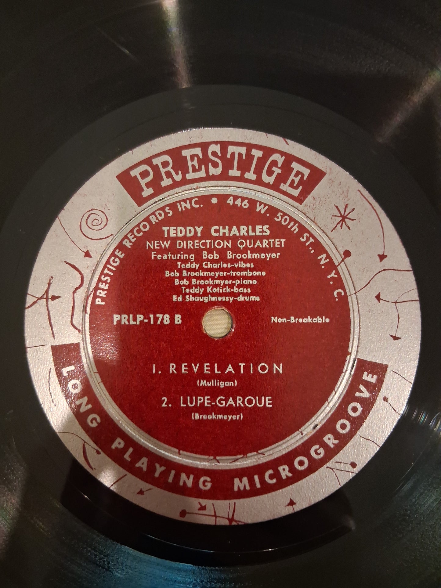 Teddy Charles New Directions Quartet Featuring Bob Brookmeyer – Teddy Charles Featuring Bobby Brookmeyer