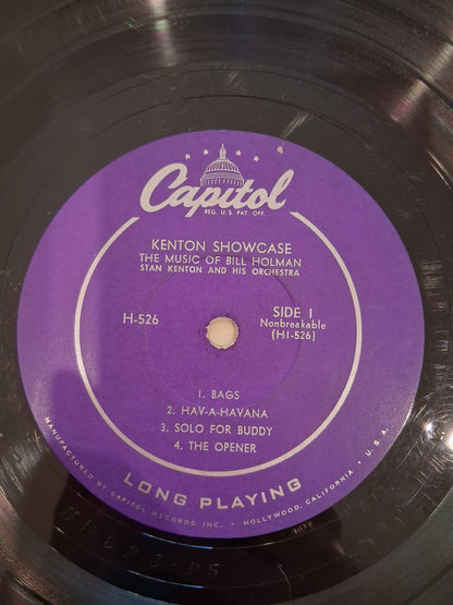 Stan Kenton And His Orchestra – Kenton Showcase - The Music Of Bill Holman