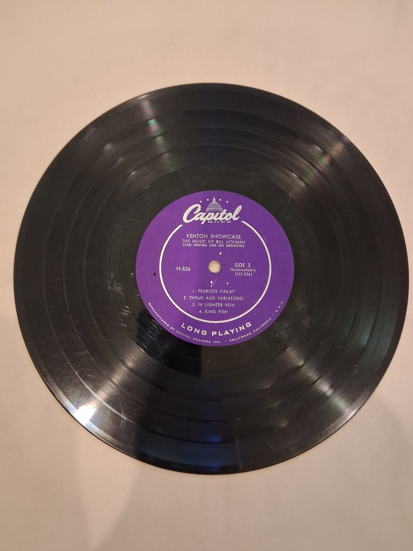 Stan Kenton And His Orchestra – Kenton Showcase - The Music Of Bill Holman