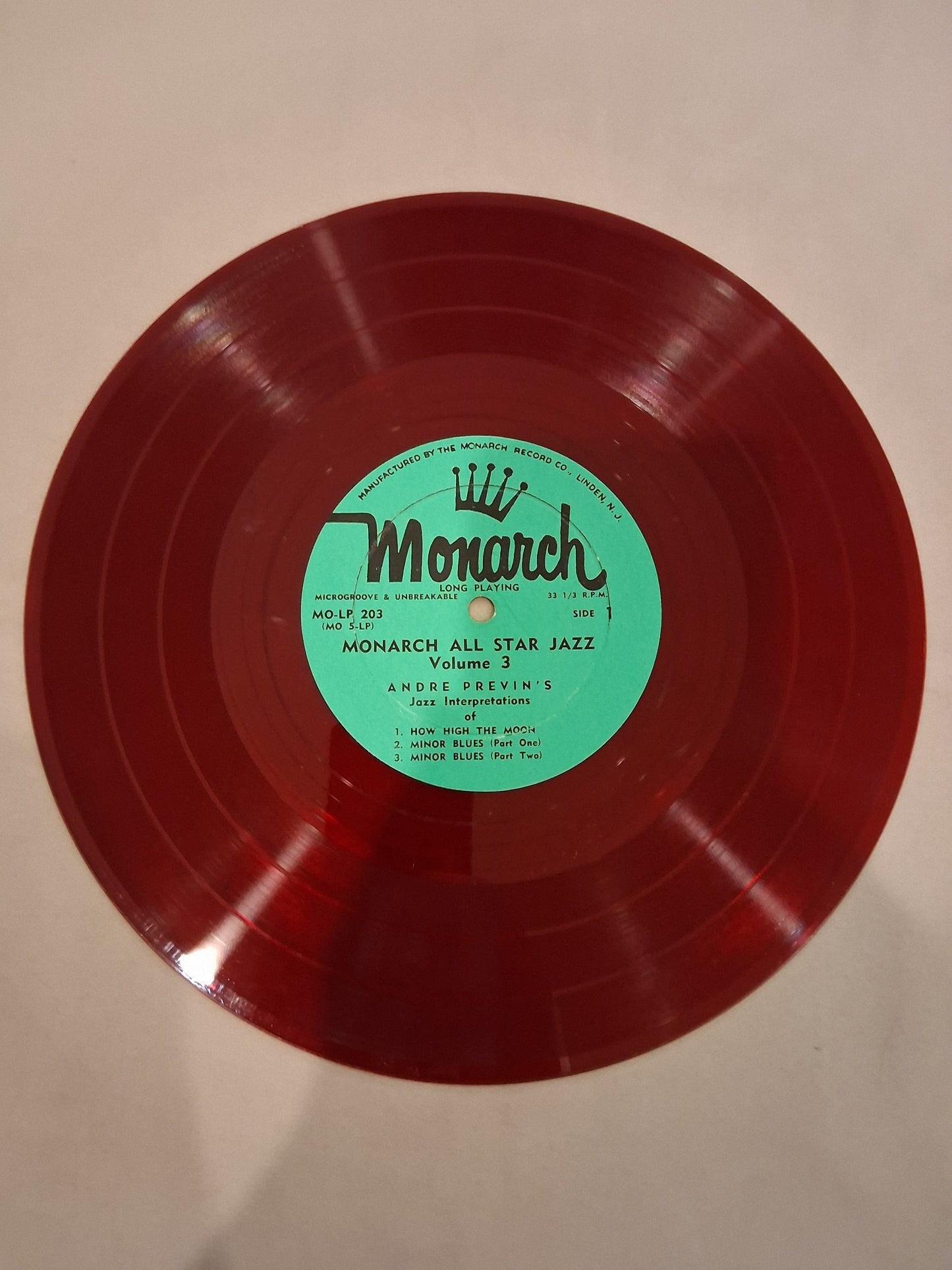 André Previn – Monarch All Star Jazz Volume 3