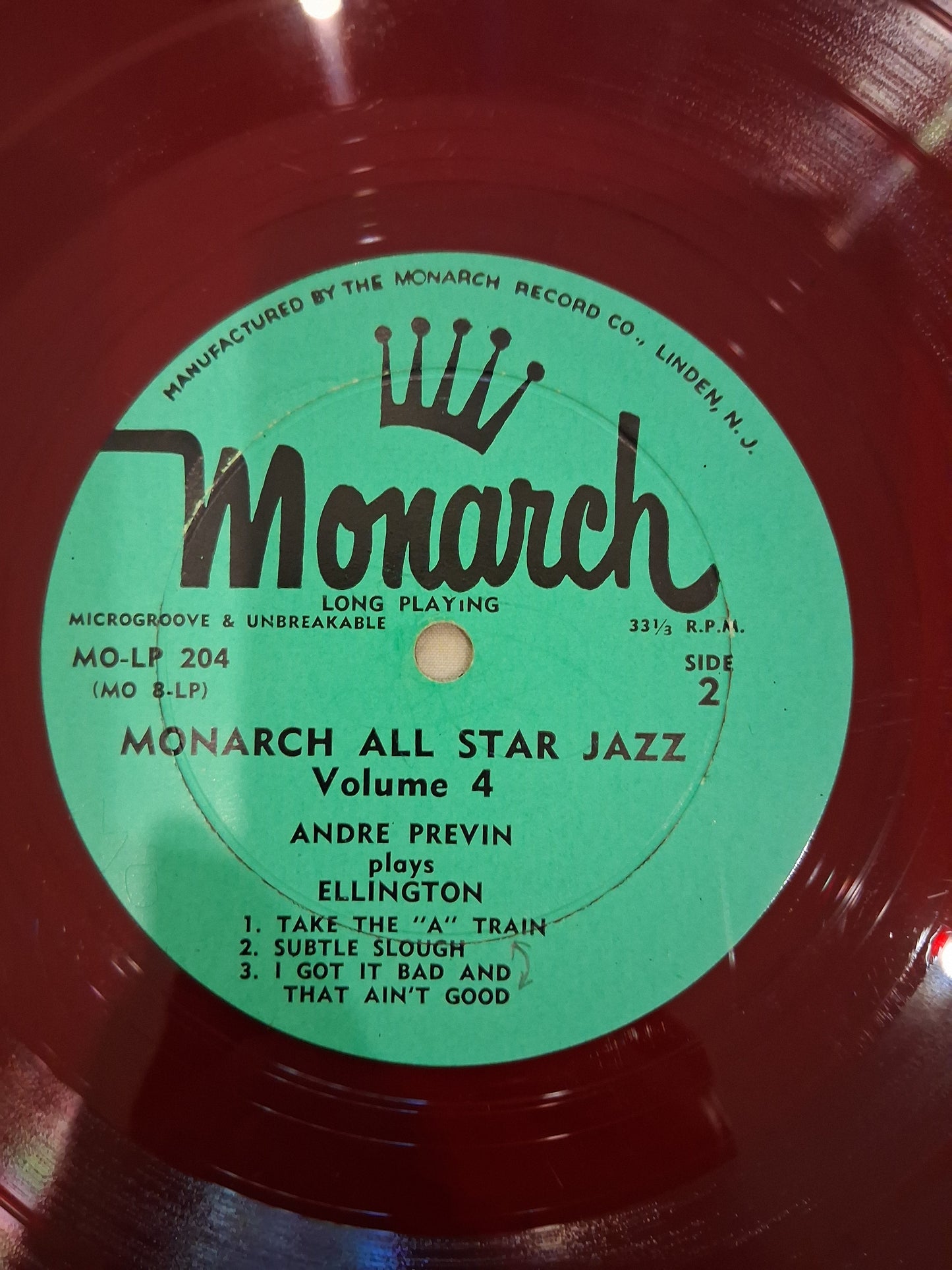 André Previn – Monarch All Star Jazz Vol. 4