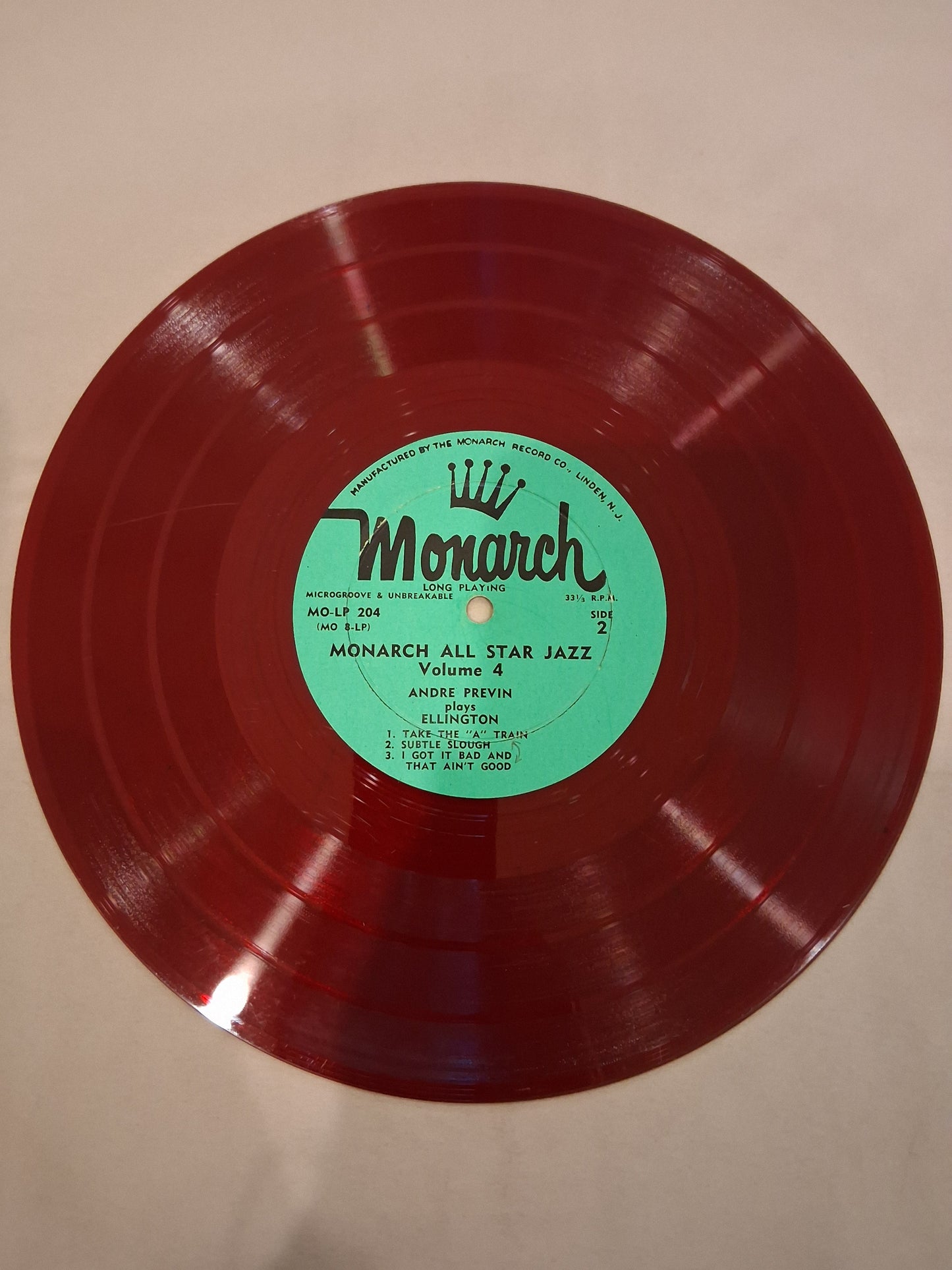 André Previn – Monarch All Star Jazz Vol. 4