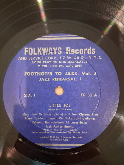 Mary Lou Williams, Hylton Jefferson – Rehearsal Vol. 1
