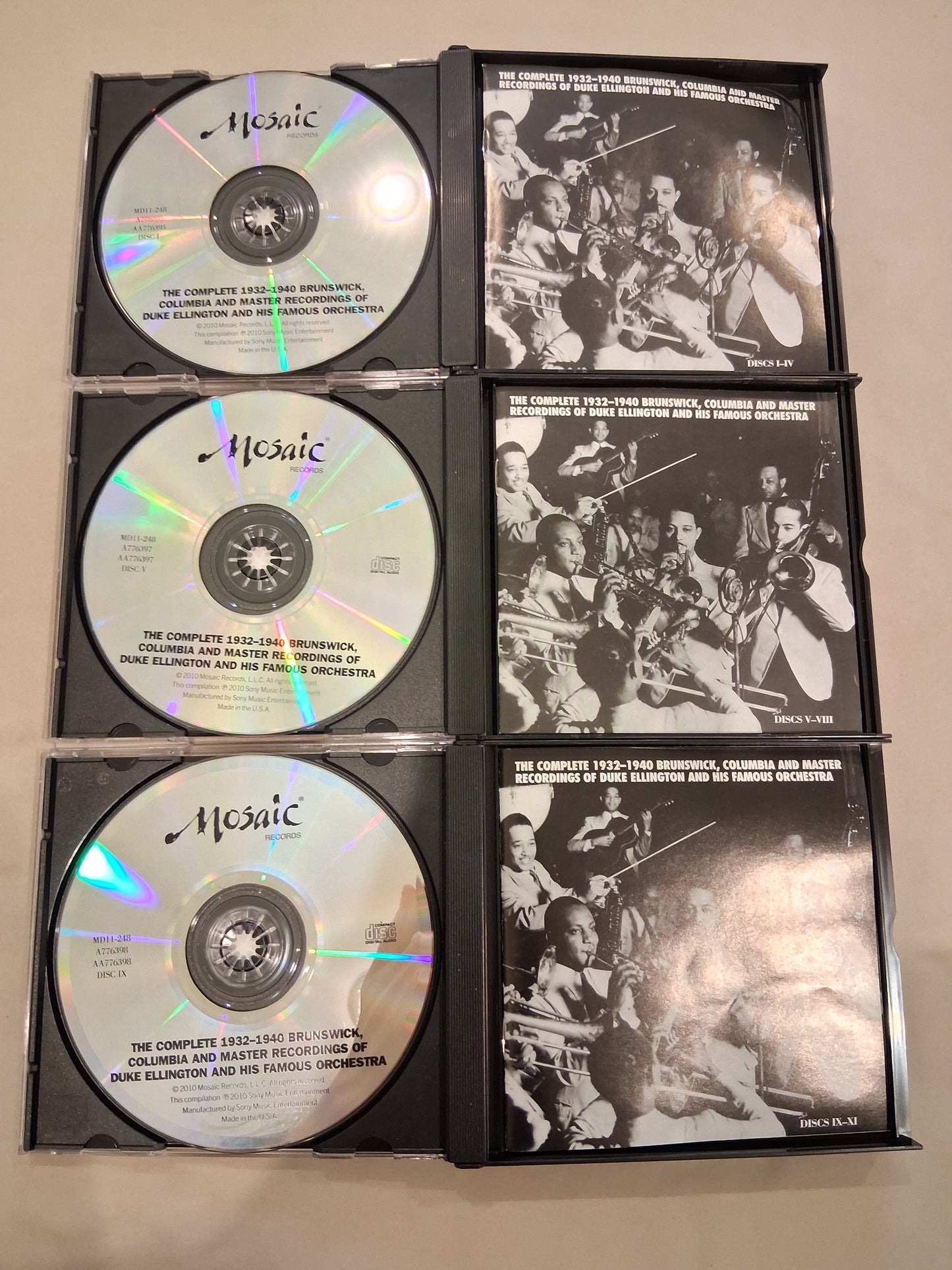 Duke Ellington And His Famous Orchestra – The Complete 1932-1940 Brunswick, Columbia And Master Recordings Of Duke Ellington And His Famous Orchestra