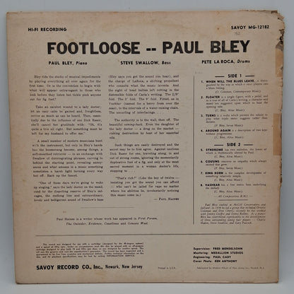 Paul Bley – Footloose