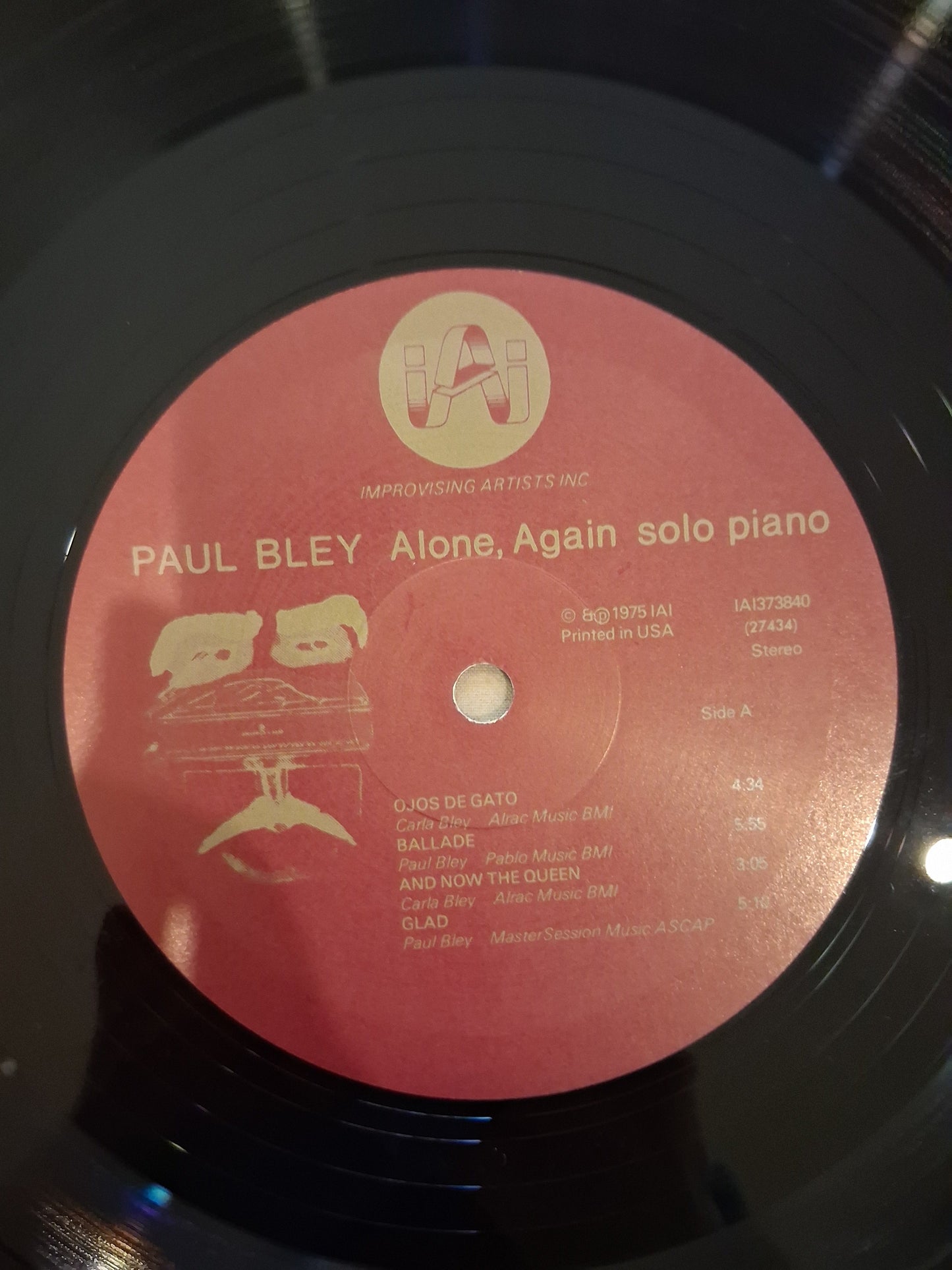 Paul Bley – Alone, Again