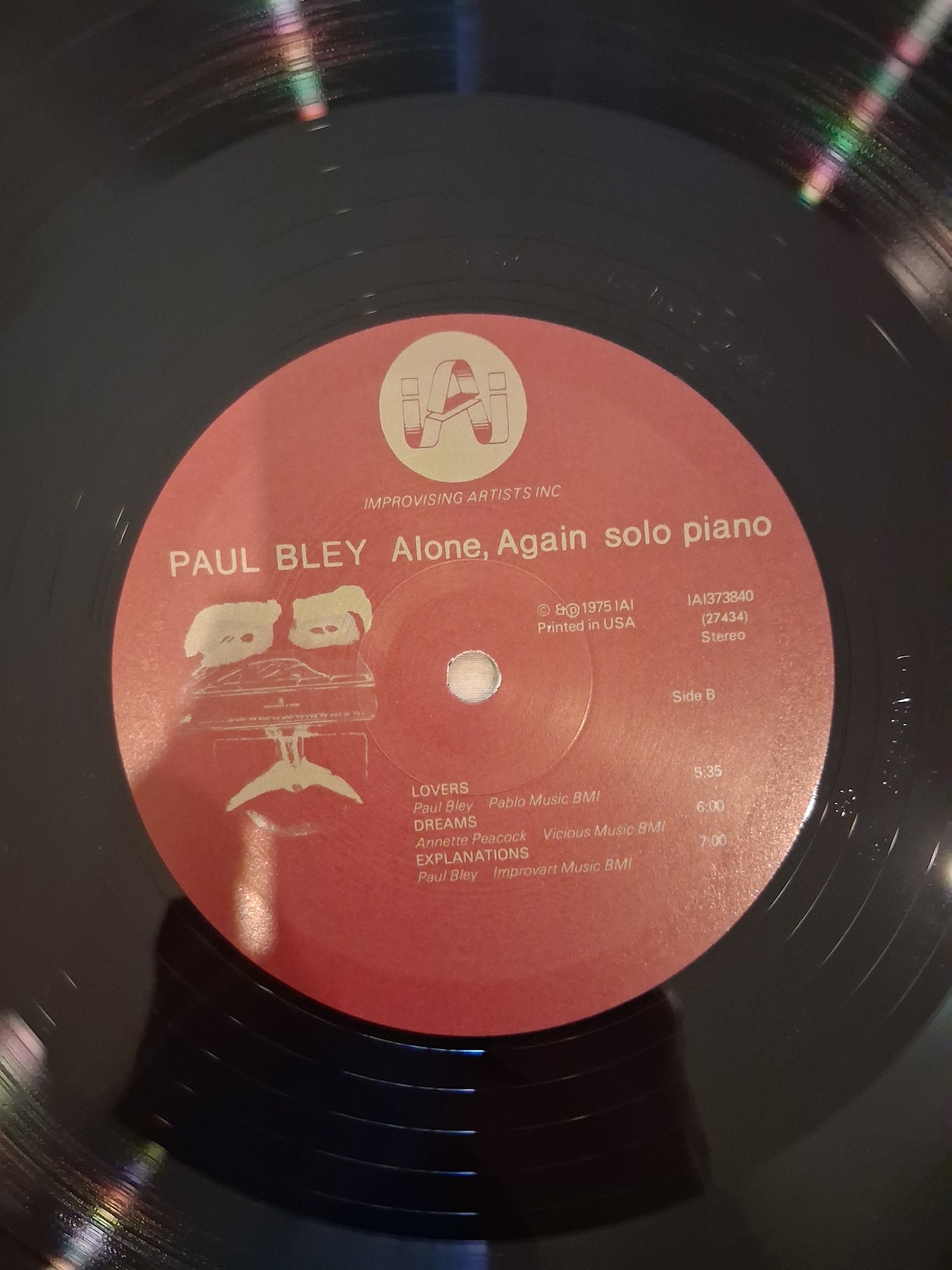 Paul Bley – Alone, Again