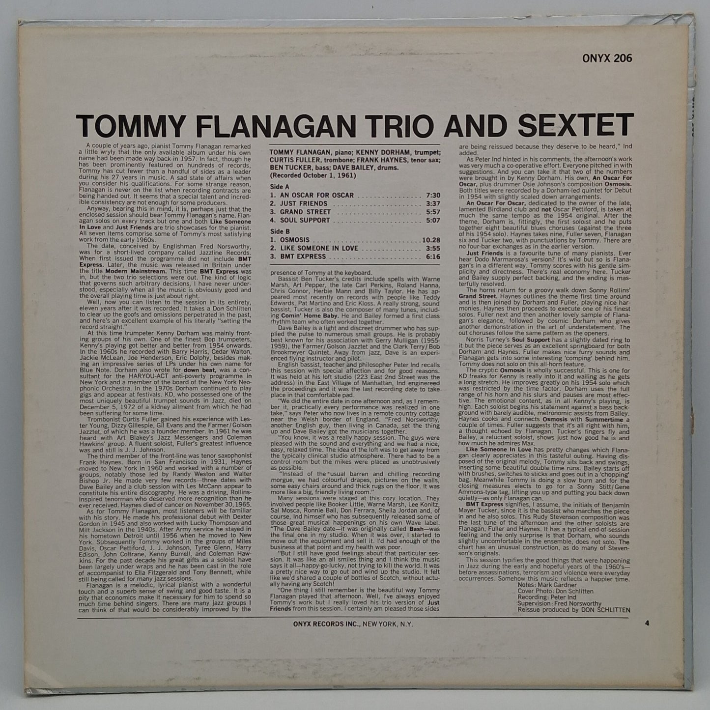 Tommy Flanagan – Trio And Sextet