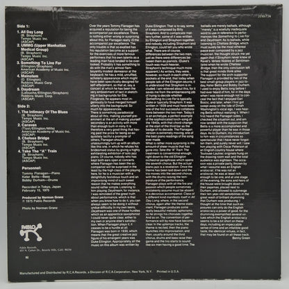 Tommy Flanagan Trio – The Tommy Flanagan Tokyo Recital