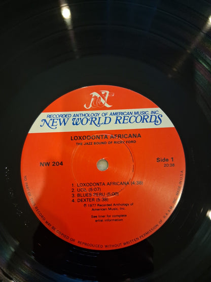 Ricky Ford – Loxodonta Africana