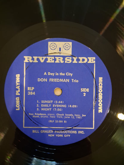 Don Friedman Trio – A Day In The City : Six Variations On A Theme