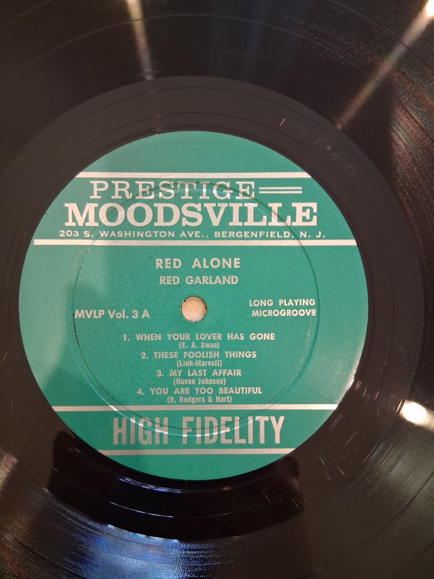 Red Garland – Red Alone - Volume 3
