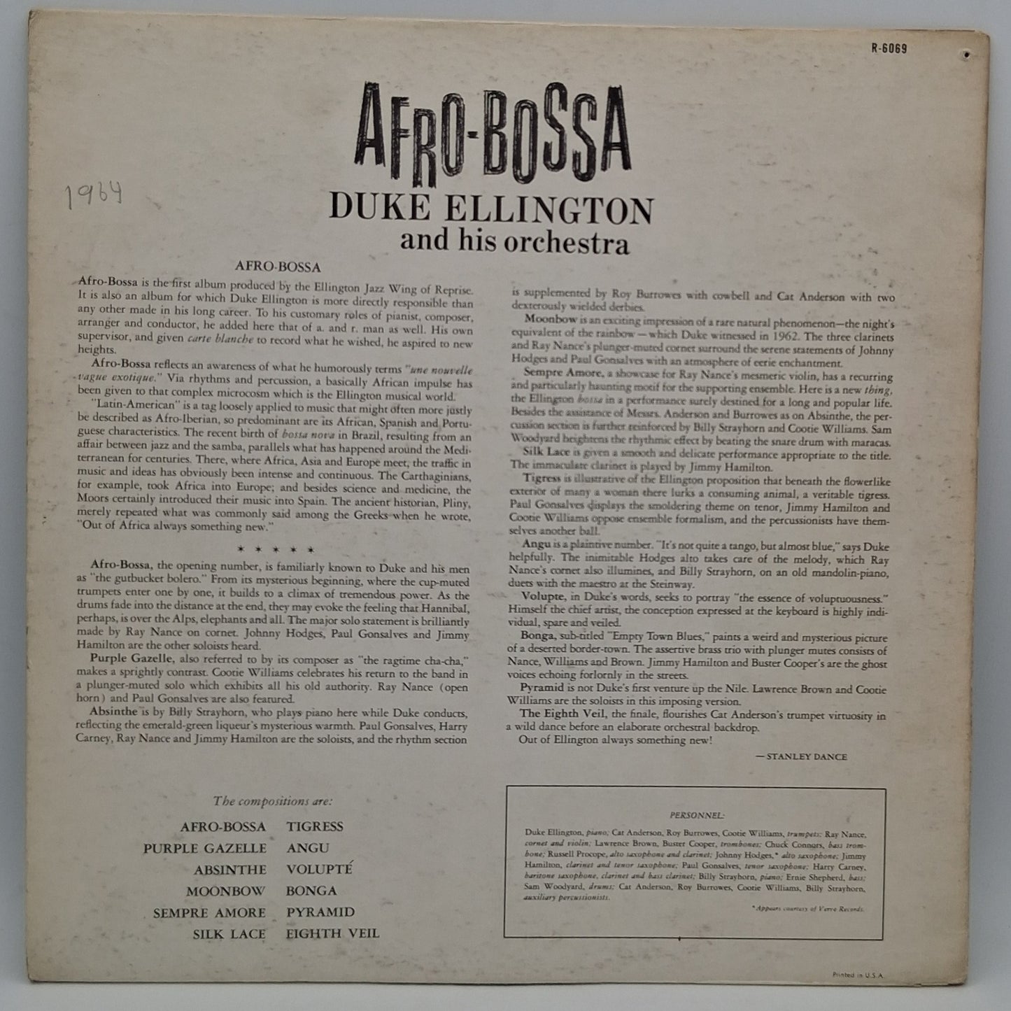 Duke Ellington And His Orchestra – Afro-Bossa