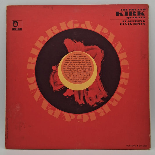 The Roland Kirk Quartet Featuring Elvin Jones – Rip, Rig & Panic