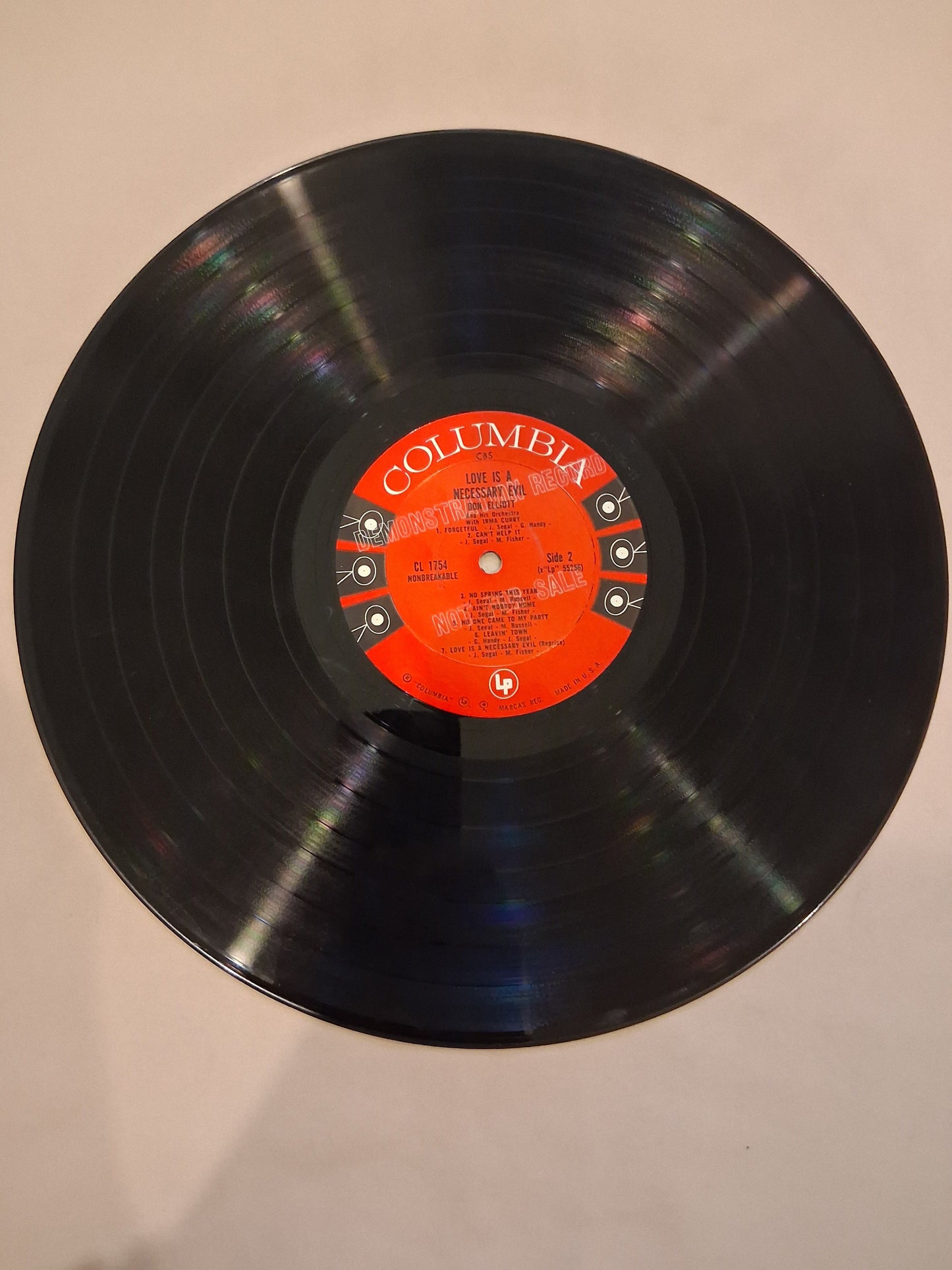 Don Elliott And His Orchestra With Irma Curry – Love Is A Necessary Evil