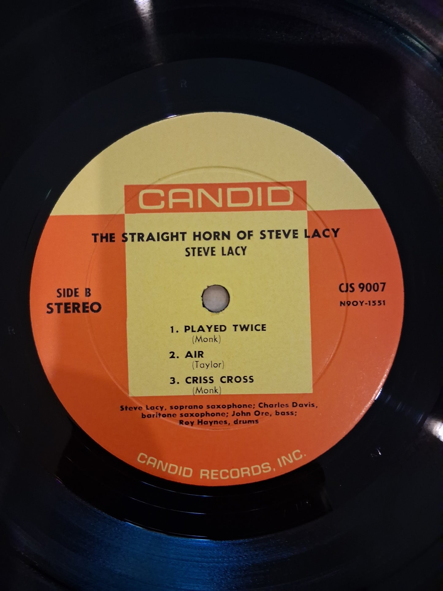 Steve Lacy – The Straight Horn Of Steve Lacy