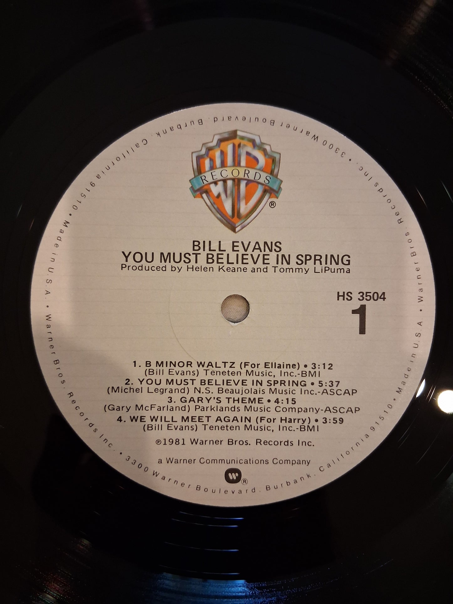 Bill Evans – You Must Believe In Spring