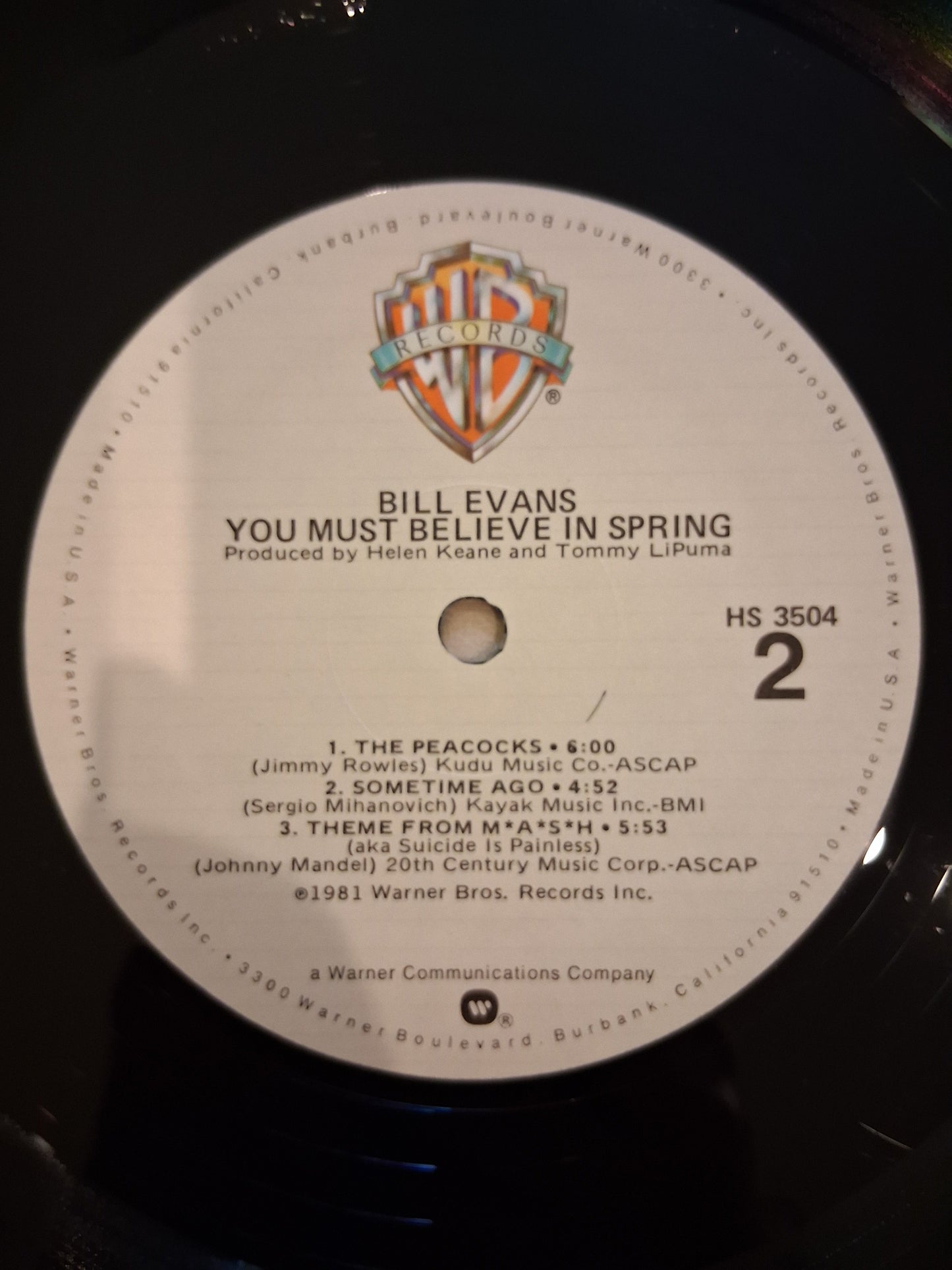 Bill Evans – You Must Believe In Spring