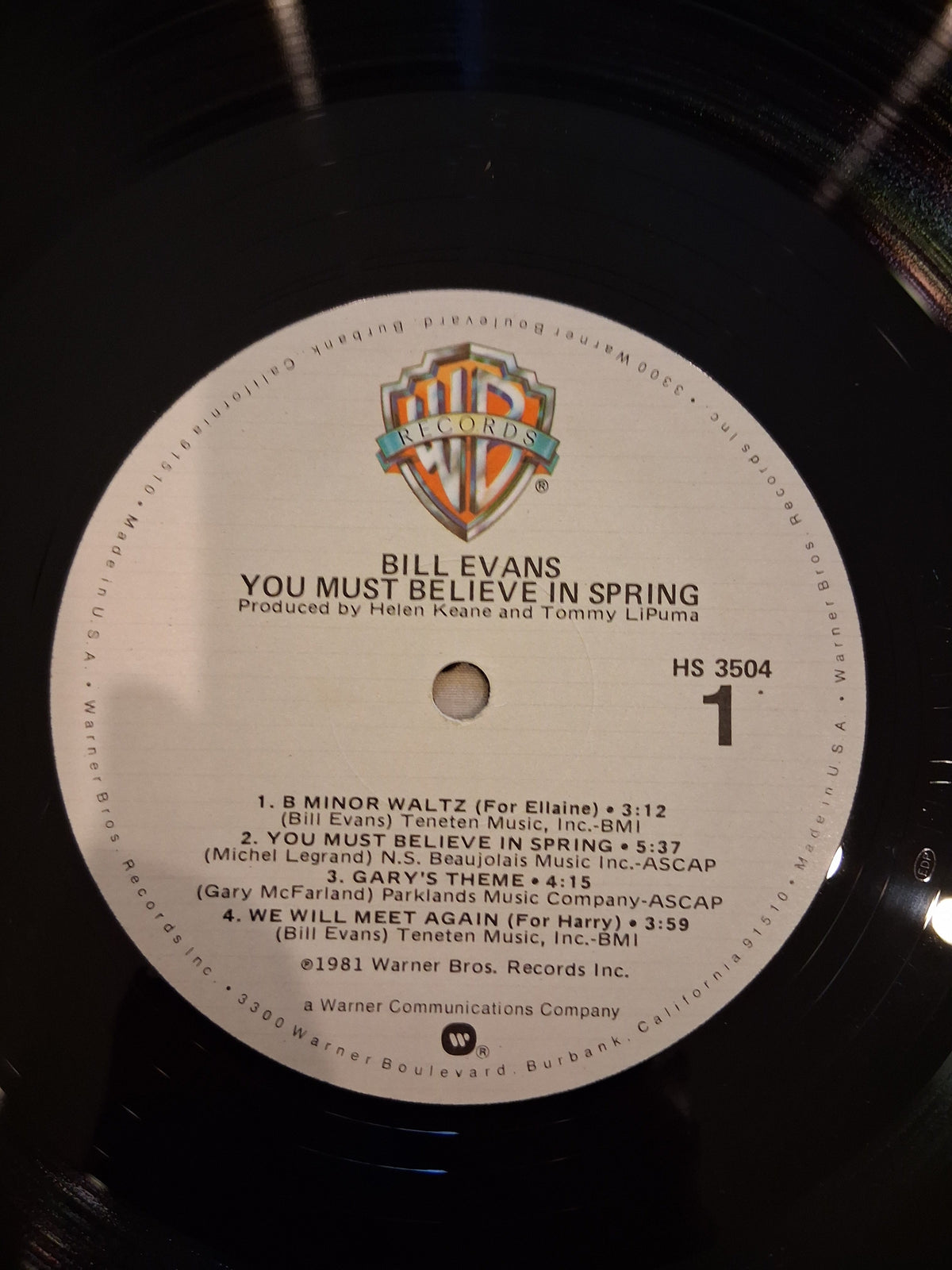 Bill Evans – You Must Believe In Spring