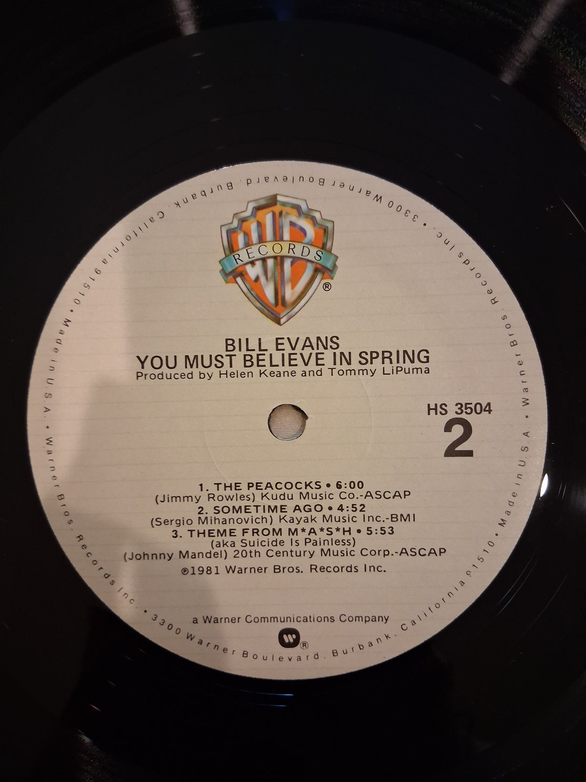 Bill Evans – You Must Believe In Spring