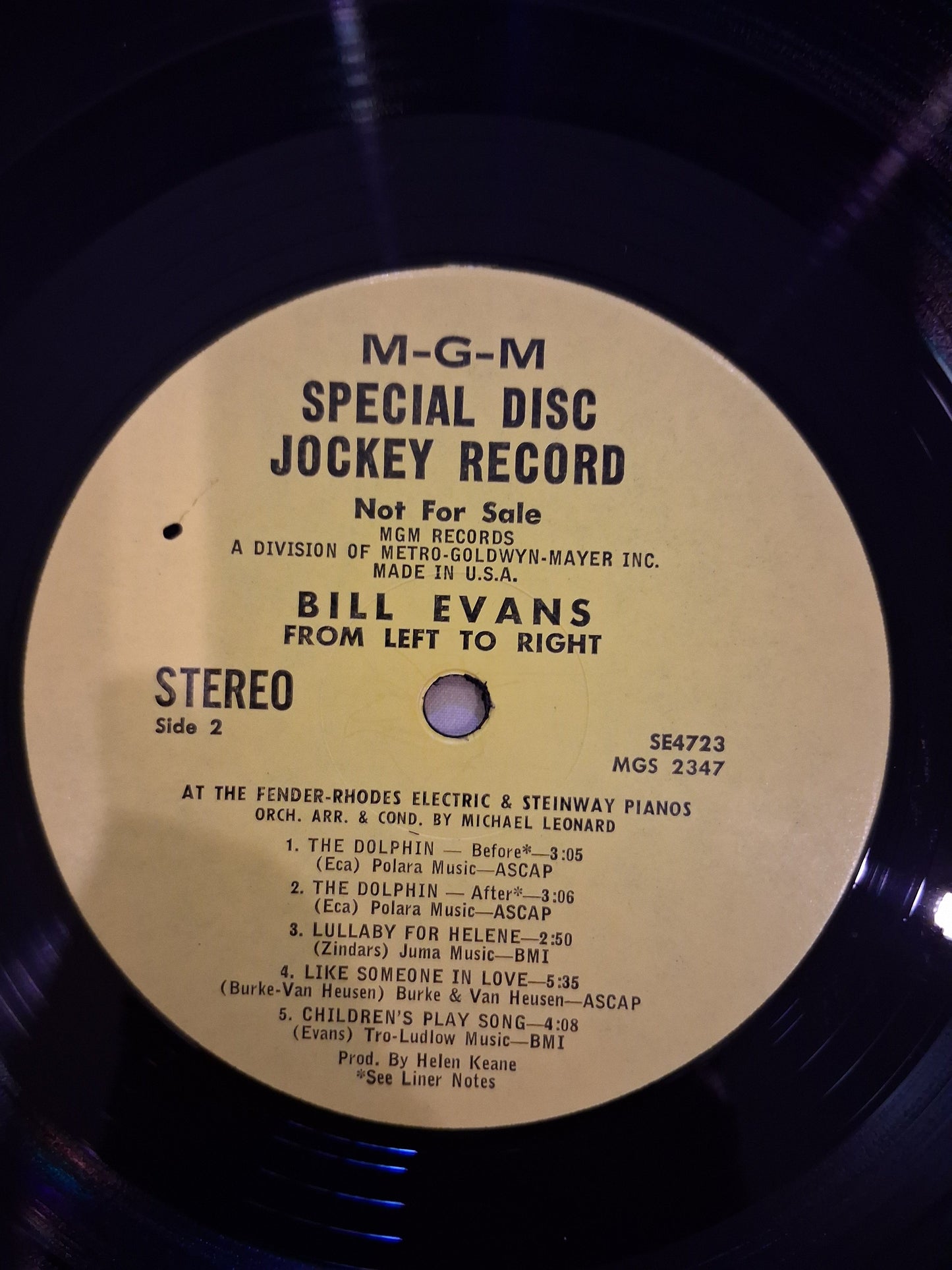 Bill Evans – From Left To Right