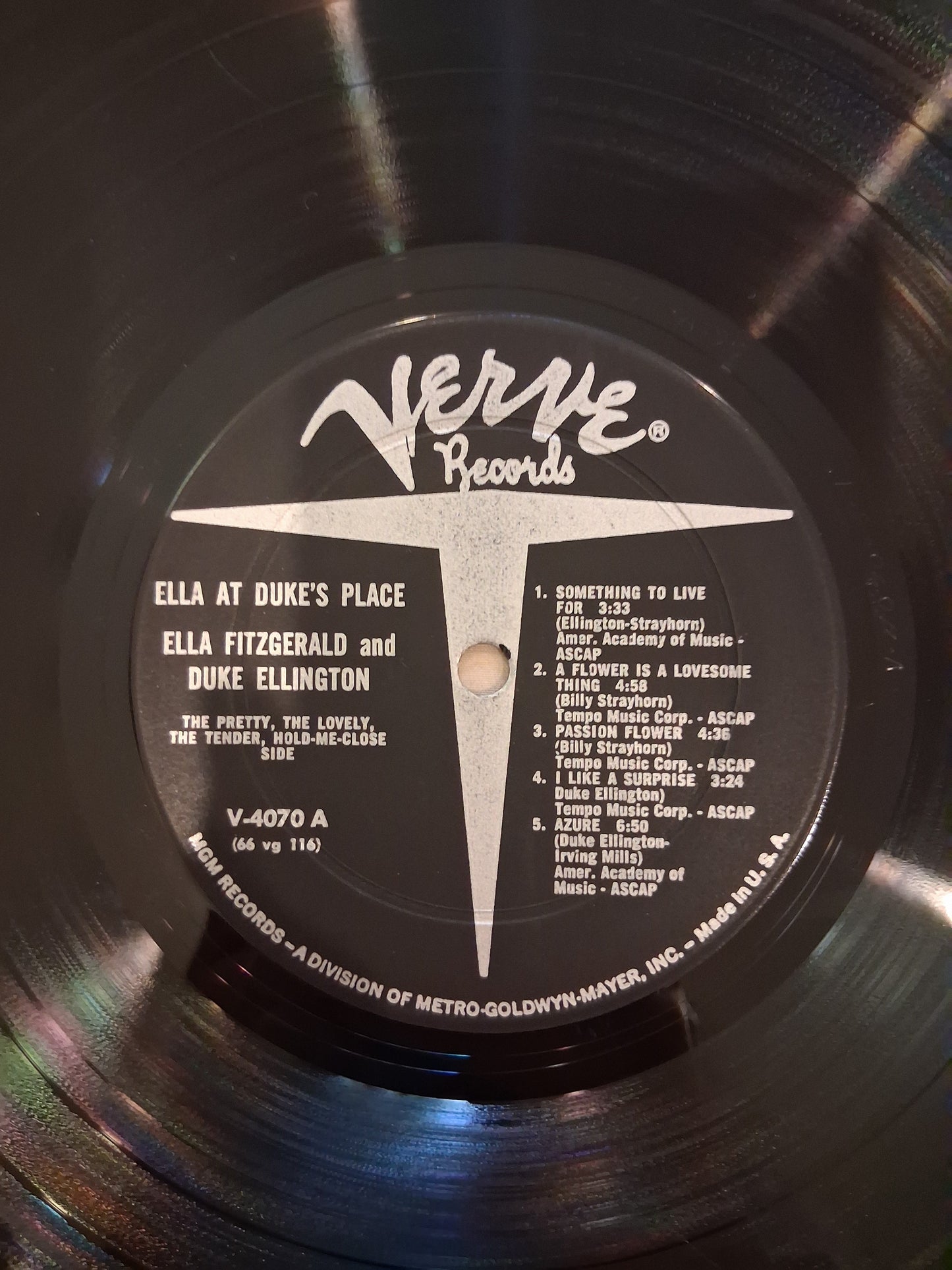 Ella Fitzgerald And Duke Ellington – Ella At Duke's Place