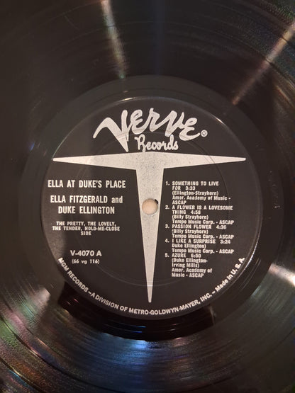 Ella Fitzgerald And Duke Ellington – Ella At Duke's Place
