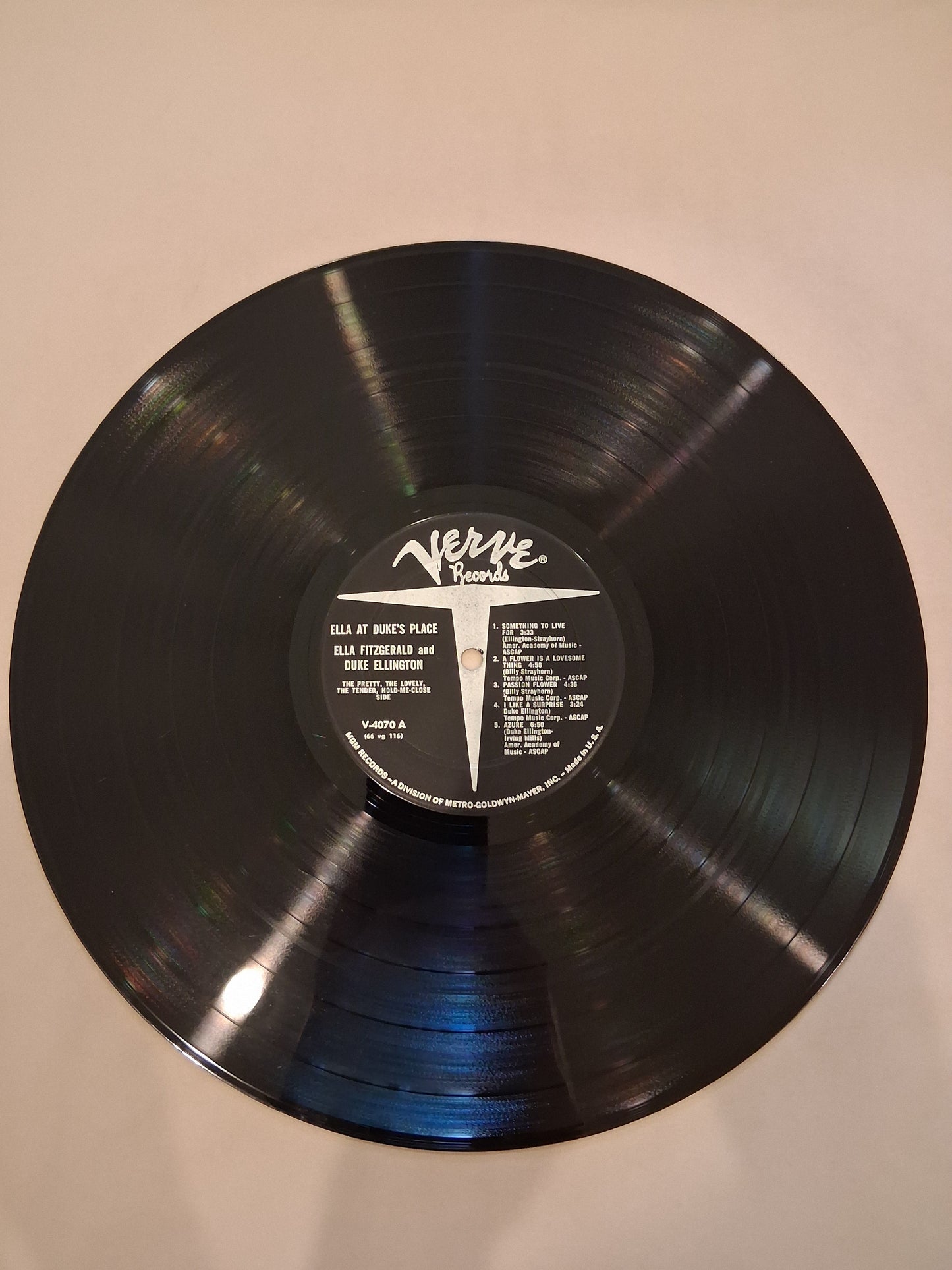 Ella Fitzgerald And Duke Ellington – Ella At Duke's Place