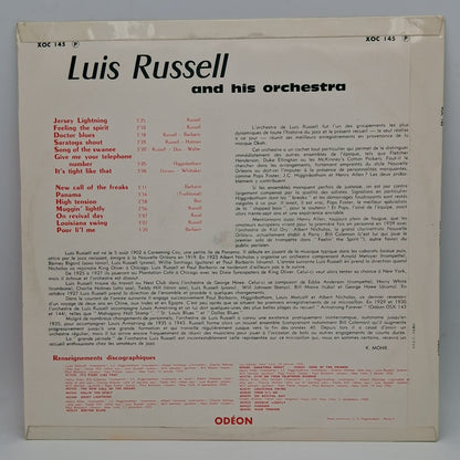 Luis Russell And His Orchestra – Luis Russell 1929-1930
