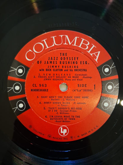 Jimmy Rushing With Buck Clayton And His Orchestra – The Jazz Odyssey Of James Rushing Esq.