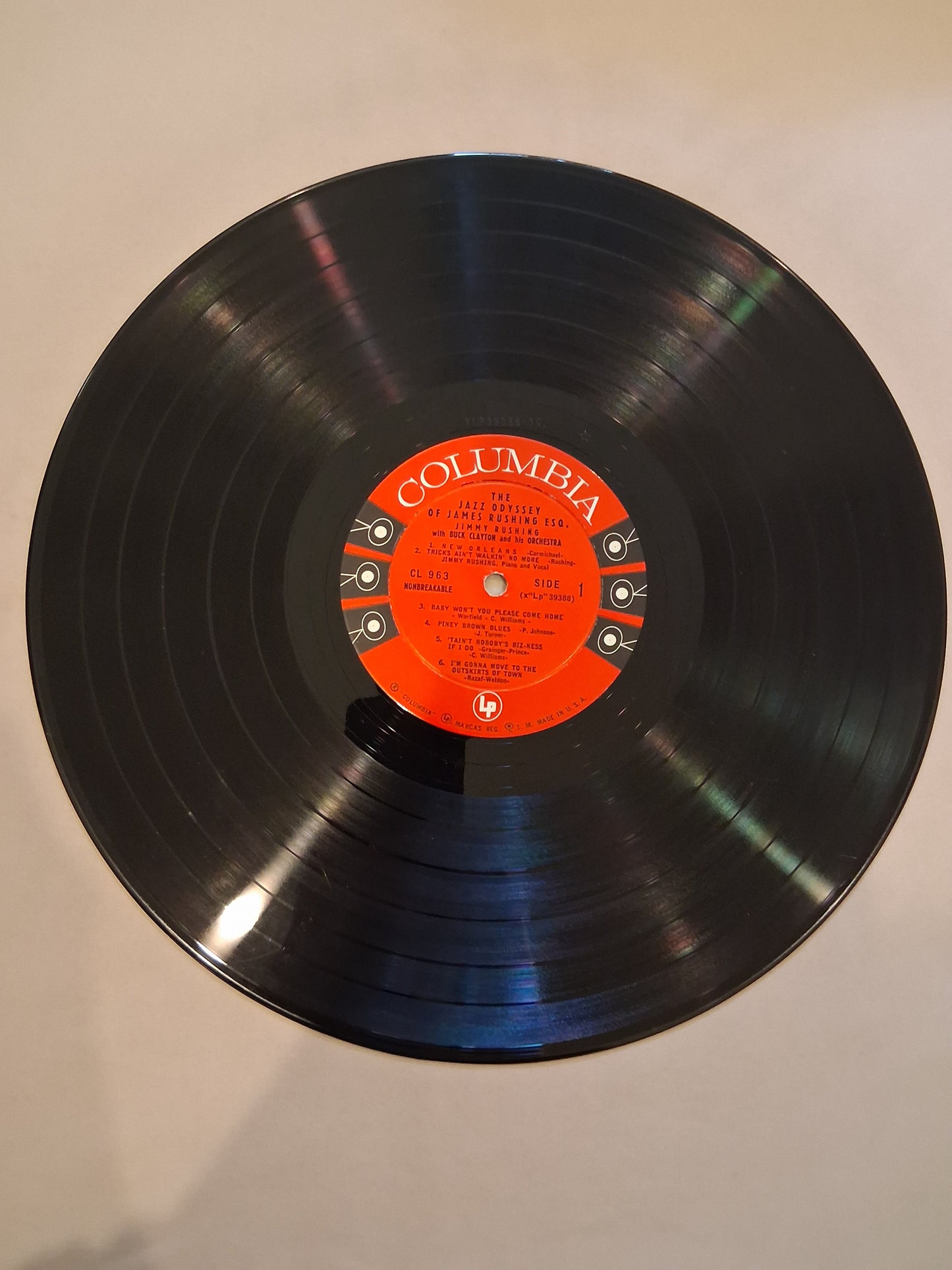 Jimmy Rushing With Buck Clayton And His Orchestra – The Jazz Odyssey Of James Rushing Esq.
