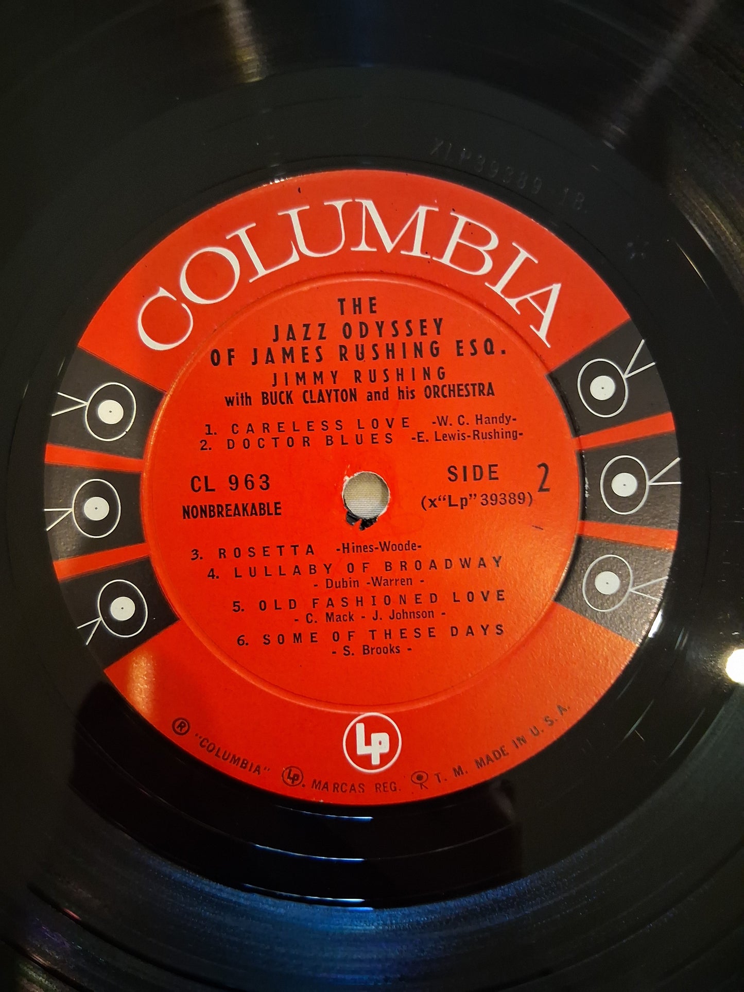 Jimmy Rushing With Buck Clayton And His Orchestra – The Jazz Odyssey Of James Rushing Esq.