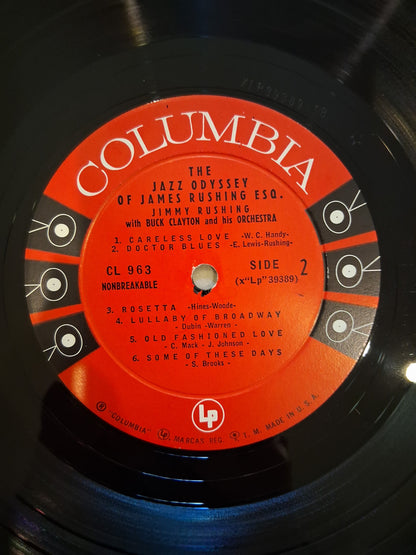 Jimmy Rushing With Buck Clayton And His Orchestra – The Jazz Odyssey Of James Rushing Esq.