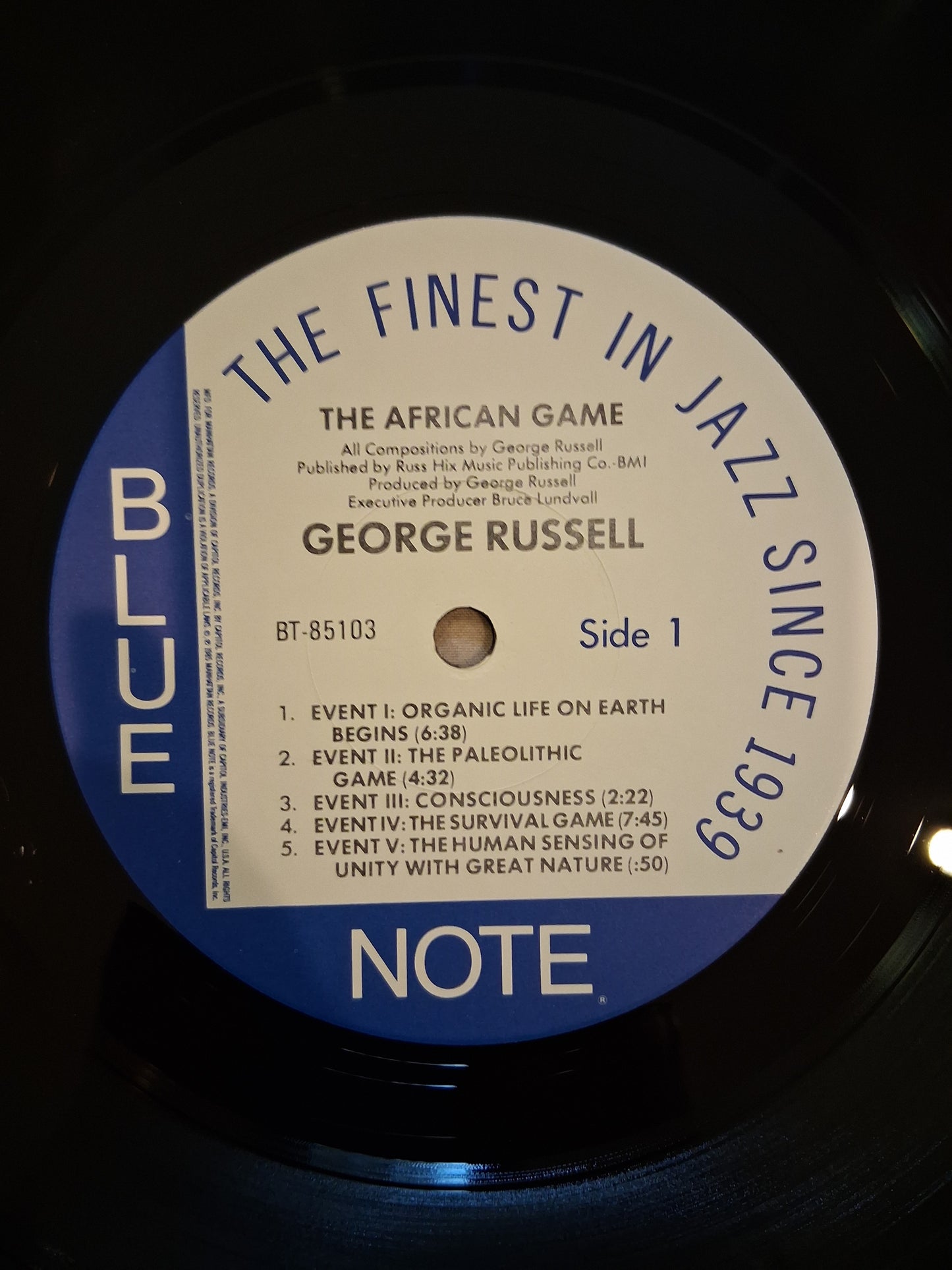 George Russell & The Living Time Orchestra – The African Game