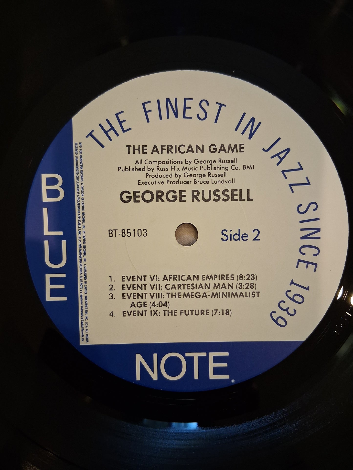 George Russell & The Living Time Orchestra – The African Game